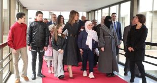 Los campeones del Concurso de Lectura son recibidos por la Primera Dama de Siria (+ fotos)