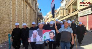 Los sirios en el Golán ocupado conmemoran el Día de la independencia de Siria (+ fotos)