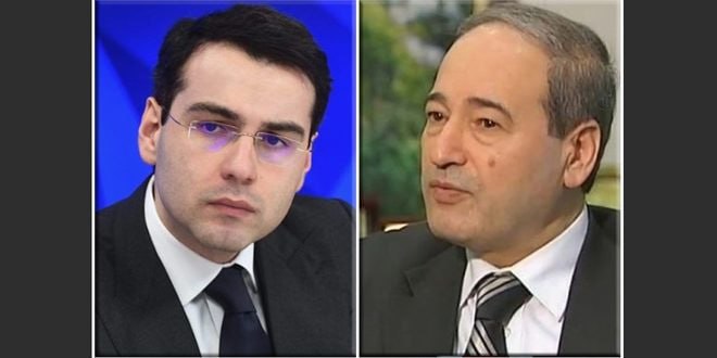 Cancilleres de Siria y Abjasia intercambian felicitaciones por quinto aniversario de establecimiento de relaciones diplomáticas