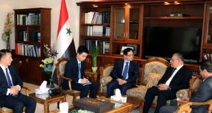 Conversaciones sirio-chinas para desarrollar cooperación en ámbito agrícola e intercambio de productos