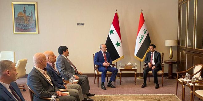 Conversaciones sirio-iraquíes para impulsar cooperación en sector del transporte.