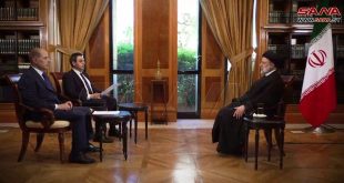 Presidente iraní: Irán estará del lado de Siria y confía en que el pueblo sirio saldrá victorioso