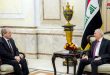 Presidente de Iraq recibe a Canciller sirio