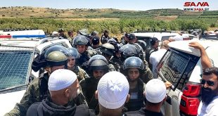Reportan-protestas-en-el-Golán-sirio-ocupado-contra-proyecto-de-turbinas-eólicas-israelíes
