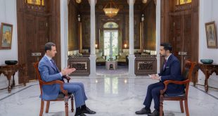 El presidente Al-Assad concede una entrevista exclusiva al canal Sky News Arabia