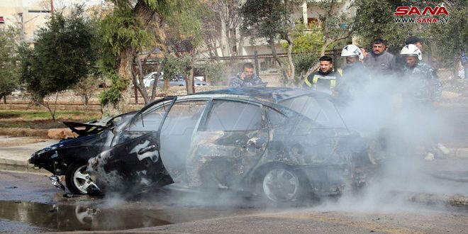 Reportan- atentado- con- bomba- al- sur de- Damasco