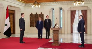 Nuevo embajador de Siria en Túnez presta juramento ante el presidente al-Assad