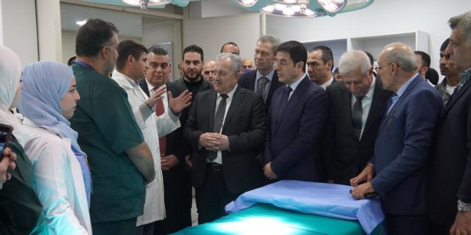 Comunidad local en Siria contribuye a equipar instalaciones médicas