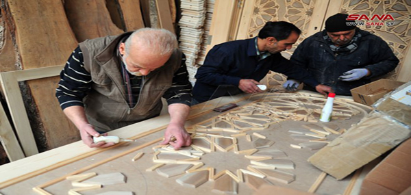 Al Khaet Al Arabi, un arte tradicional damasceno basado en la incrustación de la madera (+ vídeo)