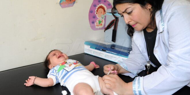 Siria refuerza inmunización de niños menores de cinco años con nueva campaña nacional de vacunación (+ fotos)