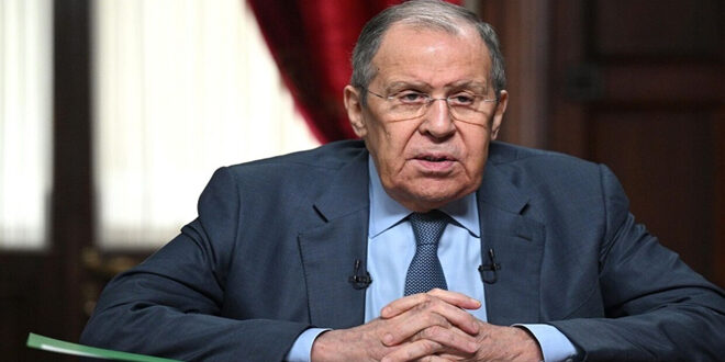 Lavrov reitera apoyo de Rusia a Siria