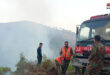 Los bomberos controlan un gran incendio forestal en provincia de Latakia (+ fotos)