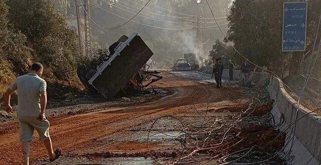 Colosales pérdidas materiales en agresiones israelíes contra Messiaf (+ fotos)