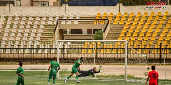 در اغاز بیست و سومین دوره لیگ برتر فوتبال، تیم شرطه عفرین را شکست داد