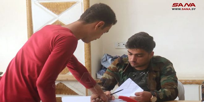 پیوستن ده ها نفر تحت تعقیب به فرایند حل وفصل در دیر الزور و حلب