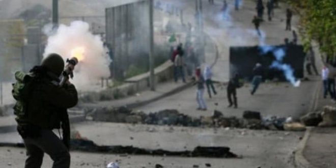 زخمى شدن چند فلسطين در حمله نیروهای اشغالگر در شهر الخلیل
