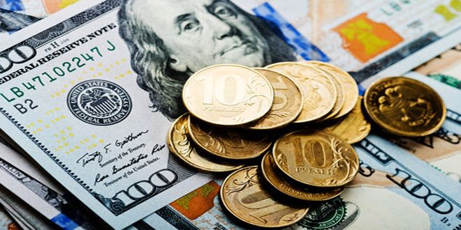 ادامه افزایش ارزش روبل در برابر دلار