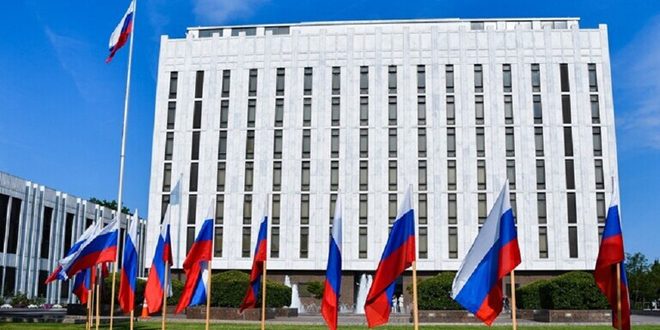 سفارت روسیه در واشنگتن : کسانی که هیروشیما را بمباران کرد، نباید دیگران را به عدم مسئولیت هسته ای متهم کنند