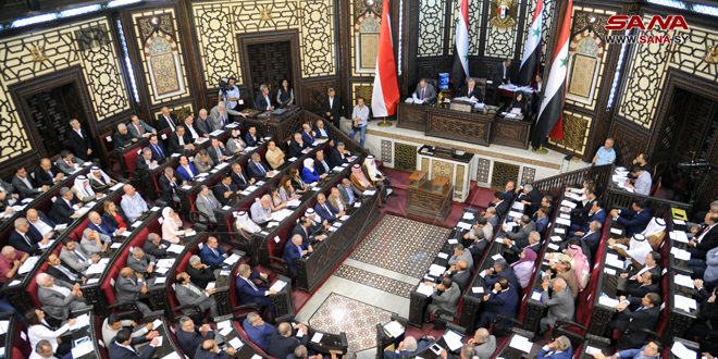 ارجاع شماری از پیش نویس های قوانین به کمیسیون های ذیصلاح و انتخاب مجدد حموده صباغ به عنوان رئیس مجلس