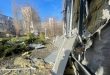 به آتش کشیدن دو خانه در دونتسک در نتیجه حملات اوکراین