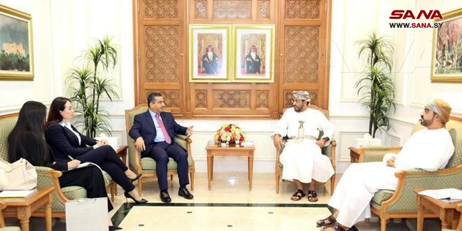 وزیر اقتصاد عمان با سفیر میا ترتيبات مربوط به برگزاری جلسات کمیته دولتی مشترک  را بررسی کردند