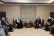 دیدار وزیر امور خارجه و مهاجران با رئیس سازمان عربی سرمایه گذاری و توسعه کشاورزی