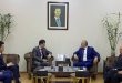 بررسی توسعه همکاری در زمینه حمل و نقل در دیدار وزیر حمل و نقل با سفیر چین در دمشق