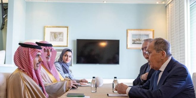 گفتوگوهای وزیران امور خارجه روسیه و عربستان سعودی درباره تحولات اوضاع سوریه و کشورهای منطقه