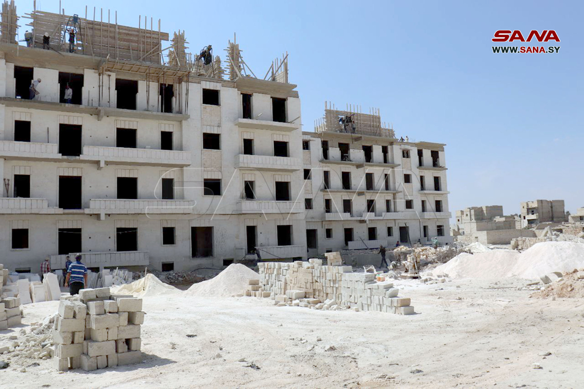 بازدید وزیر اداره محلی و محیط زیست از پروژه های مسکن زلزله زدگان حلب 10-9-3023
