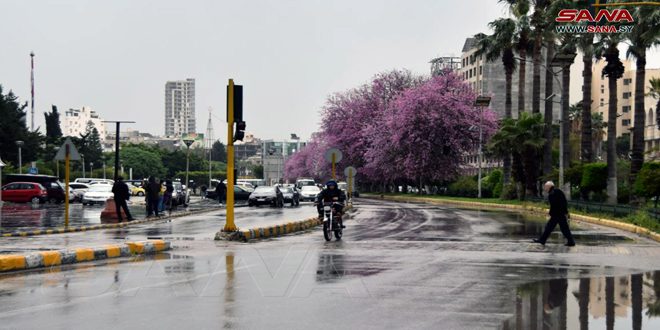طرطوس با 85 میلی متر بارندگی، رکورددار بارش در 24 ساعت گذشته