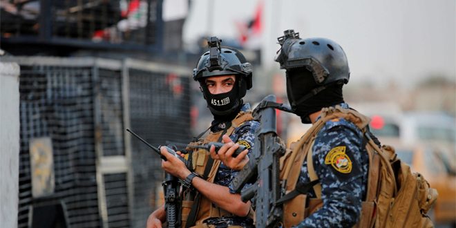 نیروهای عراقی پنج تروریست را در صلاح الدین به هلاكت رساندند