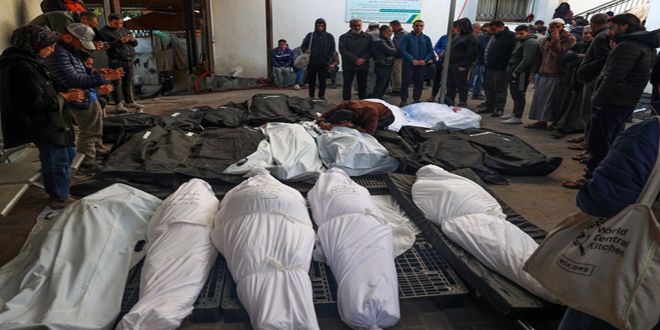 30 شهید در کشتار جدید اشغالگران در دیرالبلح