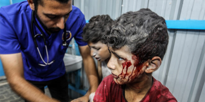 دفتر رسانه ای غزه قتل عام اشغالگران در دیر البلح را محکوم کرد و دولت آمریکا را مسئول میداند