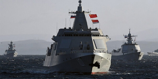 پایان رزمایش دریایی مشترک روسیه و چین