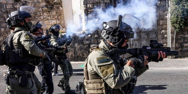 جراحت یک فلسطینی به ضرب گلوله نیروهای اشغالگر جنوب نابلس