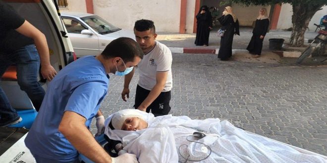 Une fillette palestinienne tombe en martyr à la suite de ses blessures lors de l’agression israélienne contre la bande de Gaza