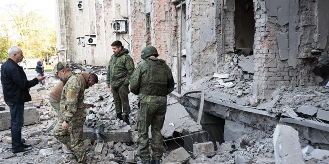 Donetsk : Bombardement ukrainien contre les régions de Gorlovka et Panteleymonovka