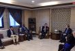 Miqdad rencontre le Commissaire général de l’UNRWA