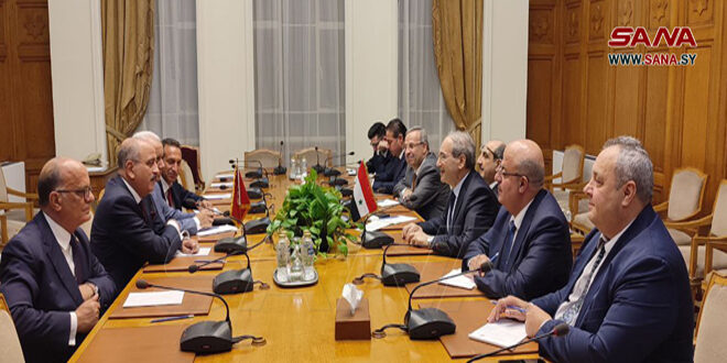 Miqdad rencontre les ministres des Affaires étrangères de la Tunisie, de la Jordanie et du Liban lors de sa participation aux travaux du Conseil de la Ligue arabe au Caire