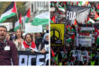 Manifestations dans plusieurs villes du monde pour condamner l’agression contre la bande de Gaza et le Liban