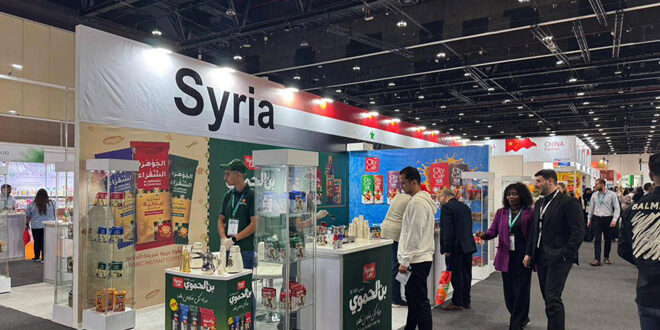 Avec la participation de la Syrie…lancement des activités du Salon international de l’alimentation d’Abou Dhabi