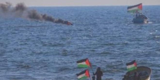 ספינות המלחמה הישראליות תקפו את הדייגים הפלסטינים