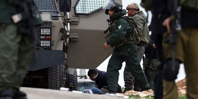הכוחות הישראליים עצרו 36 פלסטינים בגדה המערבית