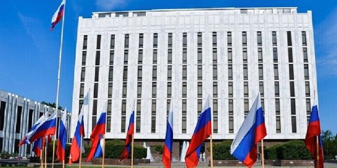 השגרירות הרוסית בוושנגטון: ההצהרות הבלתי אחראיות של האמריקנים מעודדות את קייב לבצע תוכניות קטסטרופיות