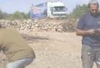 מתנחלים ישראלים תוקפים רכושם של הפלסטינים מזרחית לבית לחם