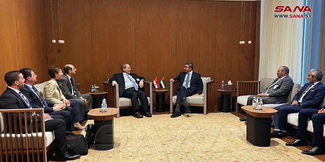 שר החוץ אל-מוקדאד נועד עם מקבילו האמירויותי