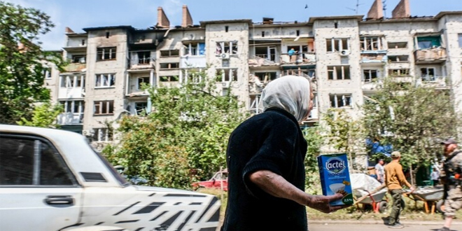 אישה נהרגה מההפגזה האוקראינית נגד כפר רוסי