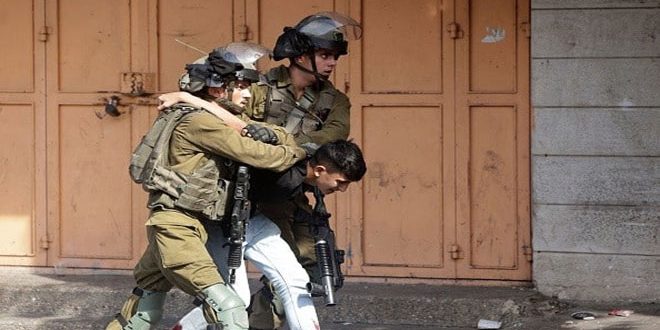כוחות הכיבוש עצרו צעיר פלסטיני אחד בעיר חברון