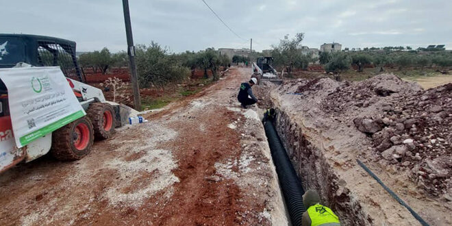 עיריית מחוז אידלב מפקחת על יישום שני פרויקטים של סלילת כבישים בתרמנין