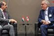 Саббаг обсудил с министром иностранных дел Ливана укрепление кординации между двумя странами